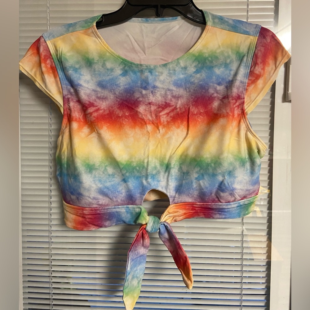 Women’s Rainbow Full Coverage Bikini Top